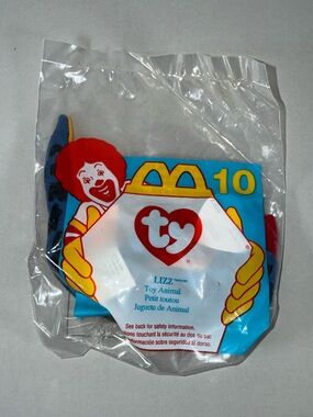 TY Teenie Beanie Baby Quacks the Duck #9  1996 McDonald’s Happy Meal Toy Vintage